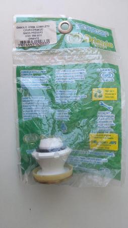 Embolo 45mm completo com furo Primor baixa pressao